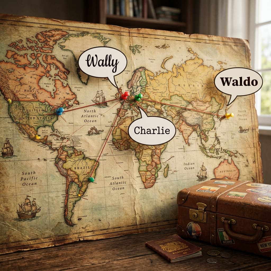 Waldo vs Wally: Why Does He Have Different Names?