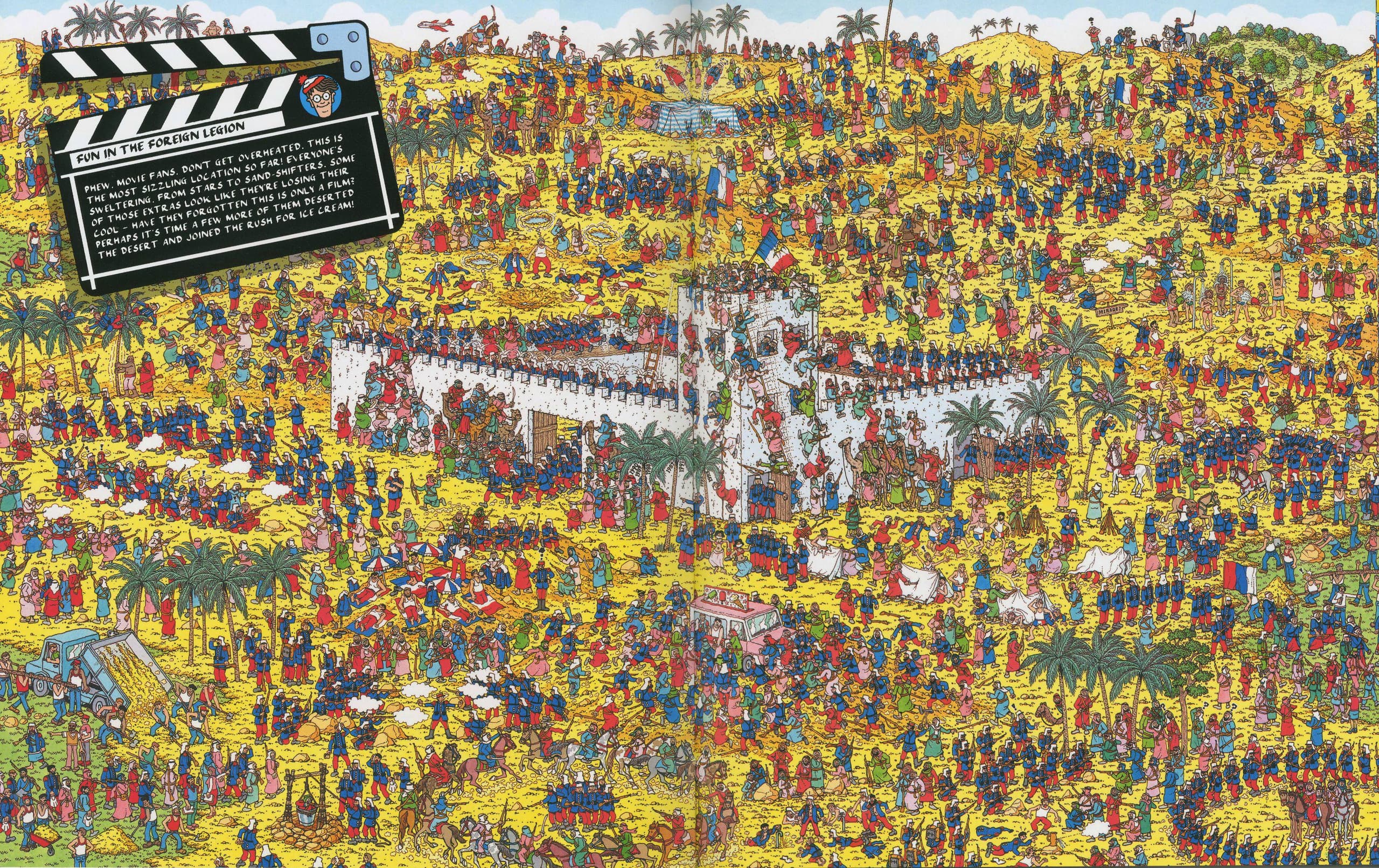 Where's Waldo puzzle - Desert Siege