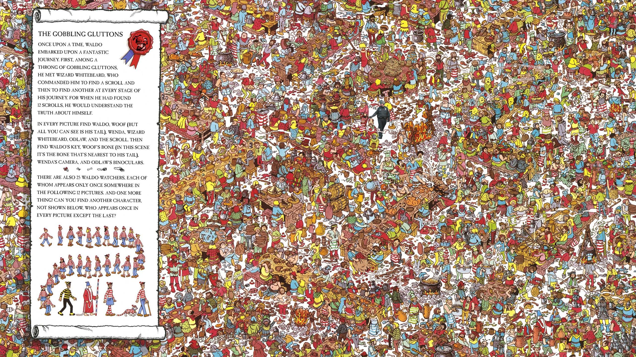 Where's Waldo puzzle - Feast Frenzy