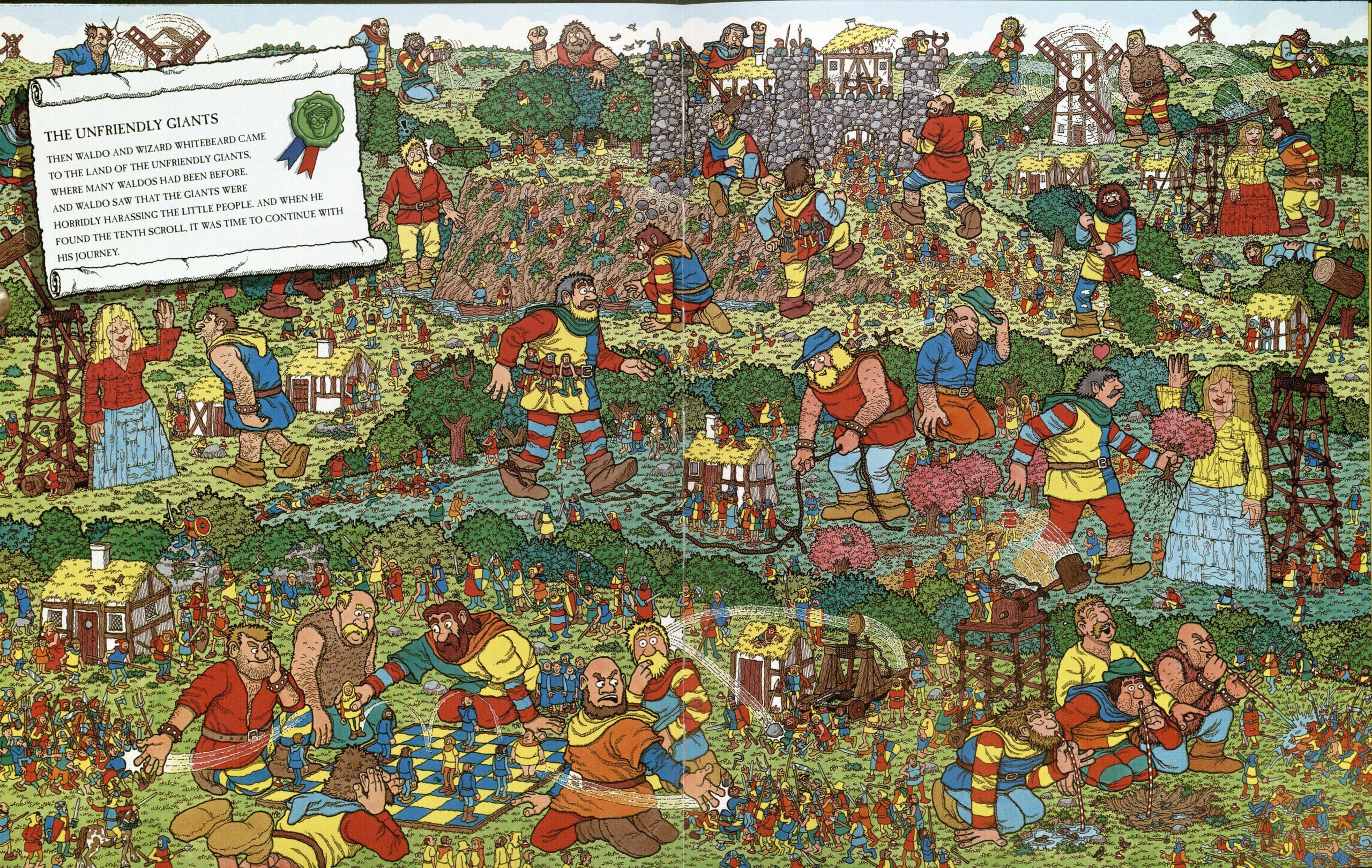 Where's Waldo puzzle - Land of the Giants