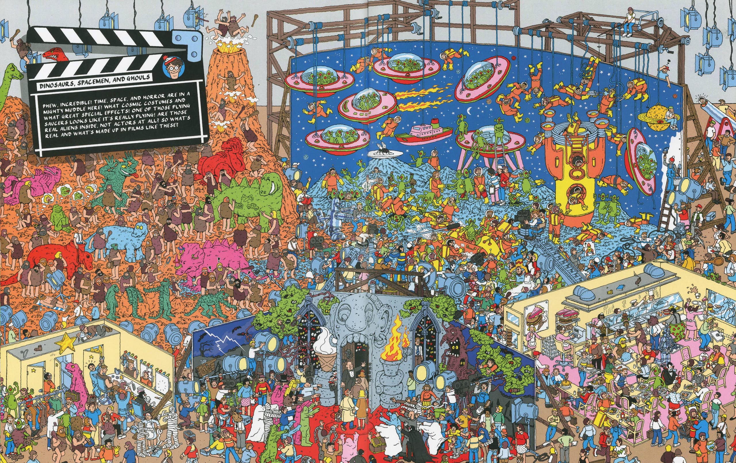 Where's Waldo puzzle - Movie Studio Madness
