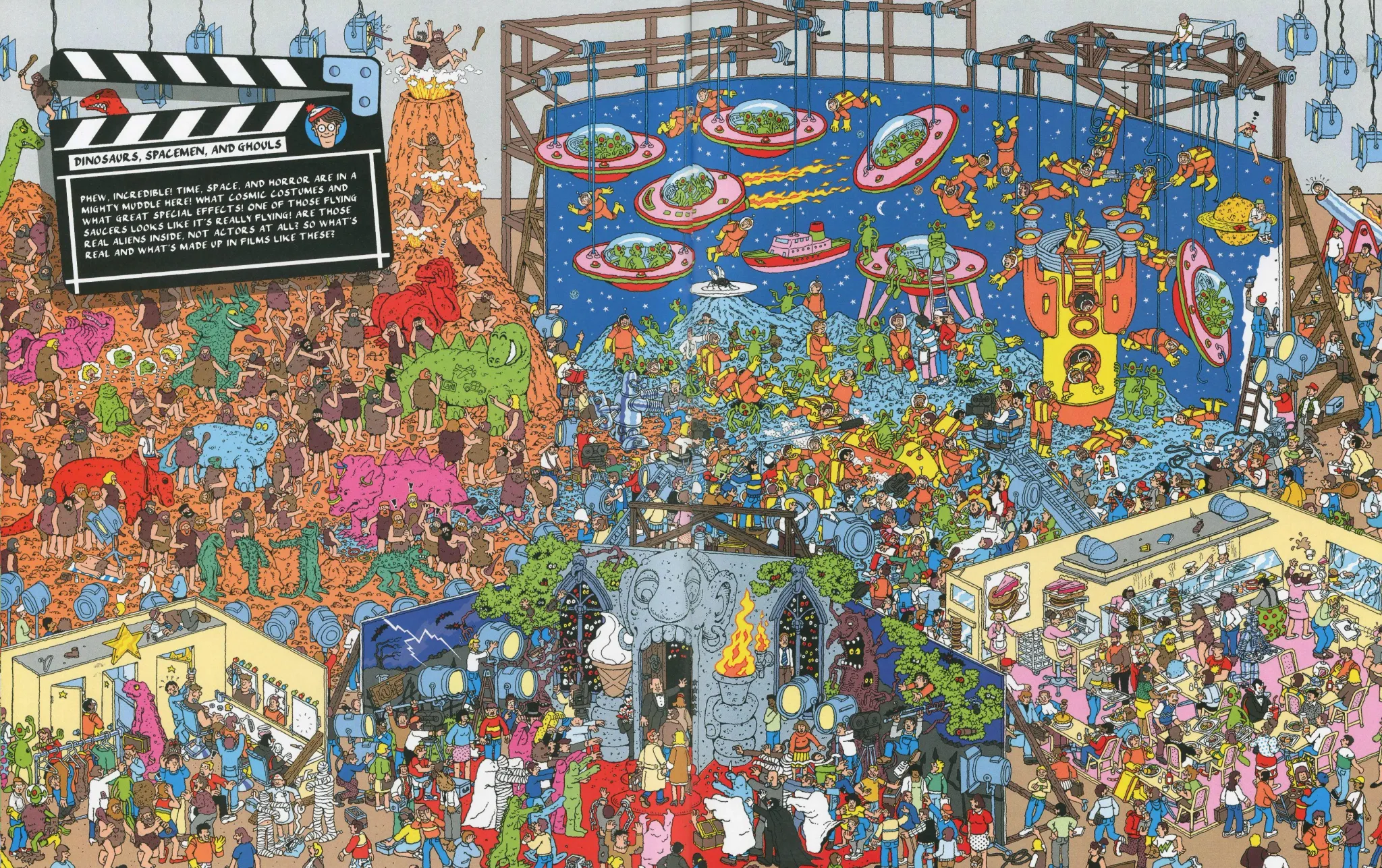 Onde Está Wally Jogo Nível 8 Confusão no Estúdio de Cinema